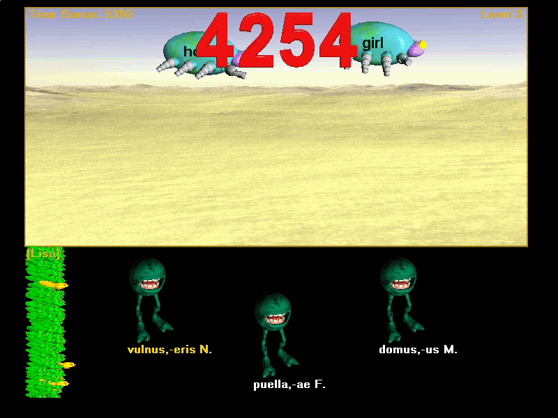 learn latin language game easy to hard