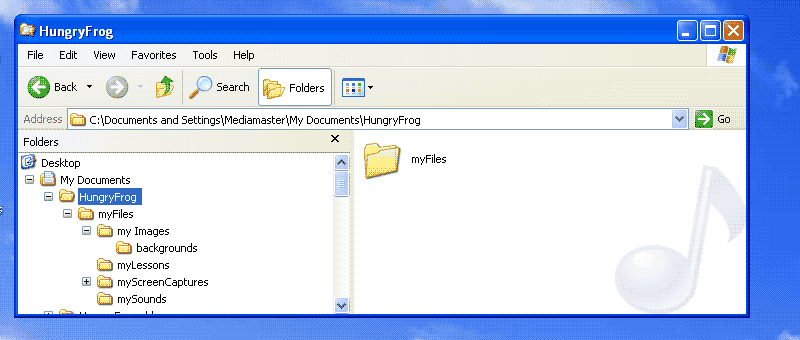 classical language software latin vocabulary game myFiles screen capture
